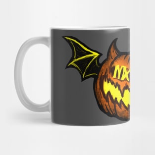 Pumpkin Bat Mug